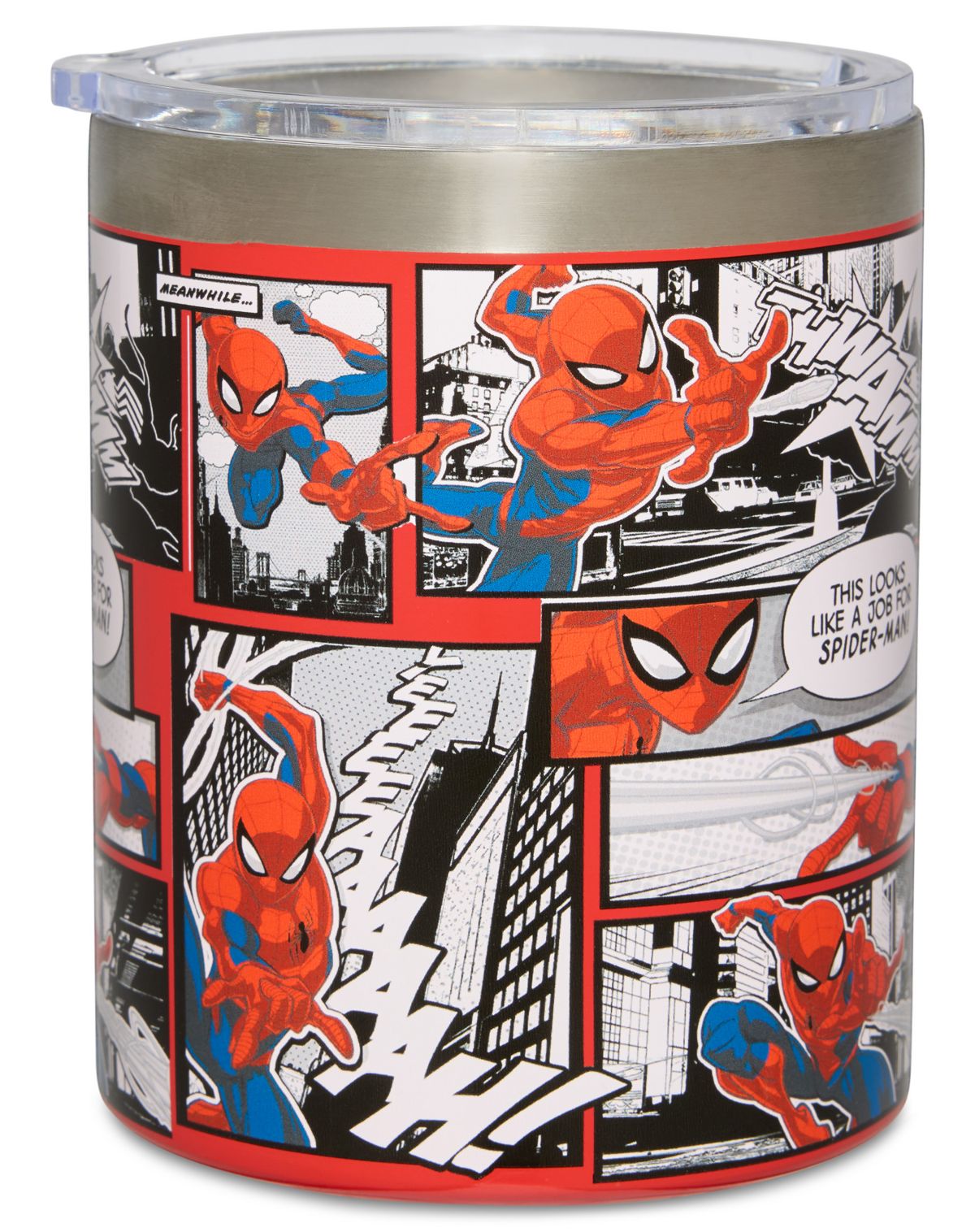 Taza de viaje Spider-Man de acero inoxidable