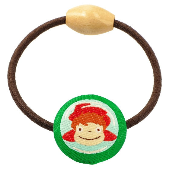 Ponyo - Elástico para el pelo con botón