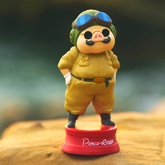 Figura cabezona mini Porco Rosso