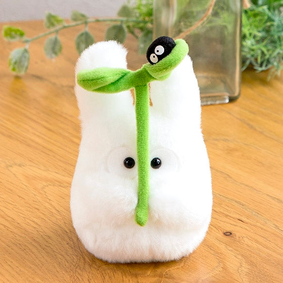 Peluche M de Small Totoro y Kurosuke