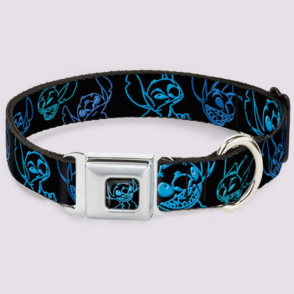 Collar para perro Stitch negro y azul - Lilo & Stitch