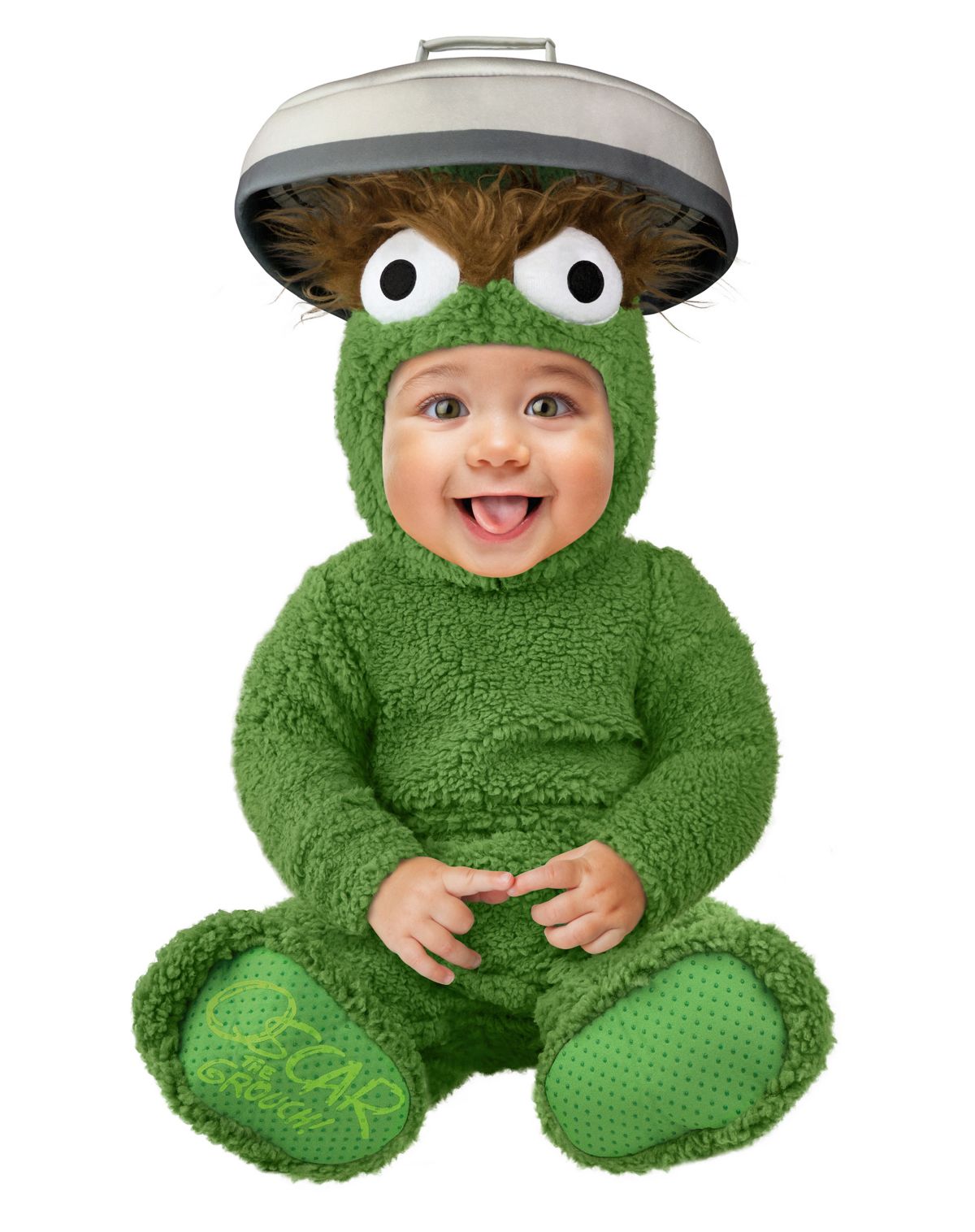 Disfraz enterito Baby Oscar the Grouch - Sesame Street