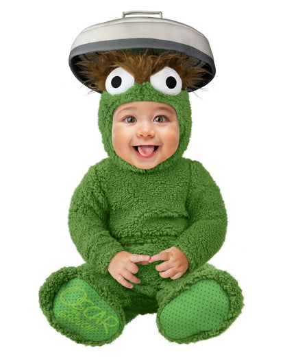 Disfraz enterito Baby Oscar the Grouch - Sesame Street