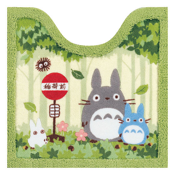 Alfombra para baño My Neighbor Totoro Verde