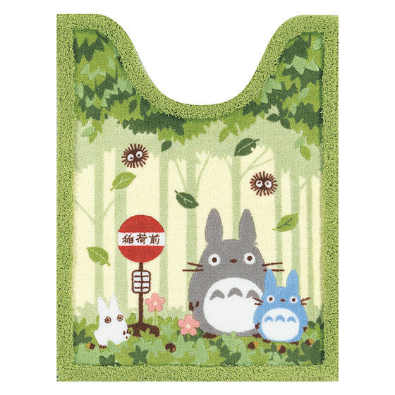 Alfombra para baño My Neighbor Totoro Verde