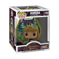 Pop! Deluxe Aurora con vitral de Maléfica