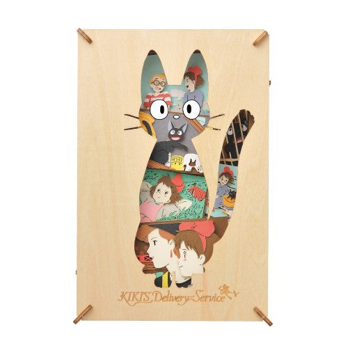 Paper Theater de Kiki's Delivery Service en madera