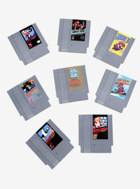 Posavasos Nintendo con diseños de cartuchos NES
