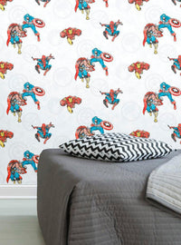 Papel mural autoadhesivo Marvel Avengers
