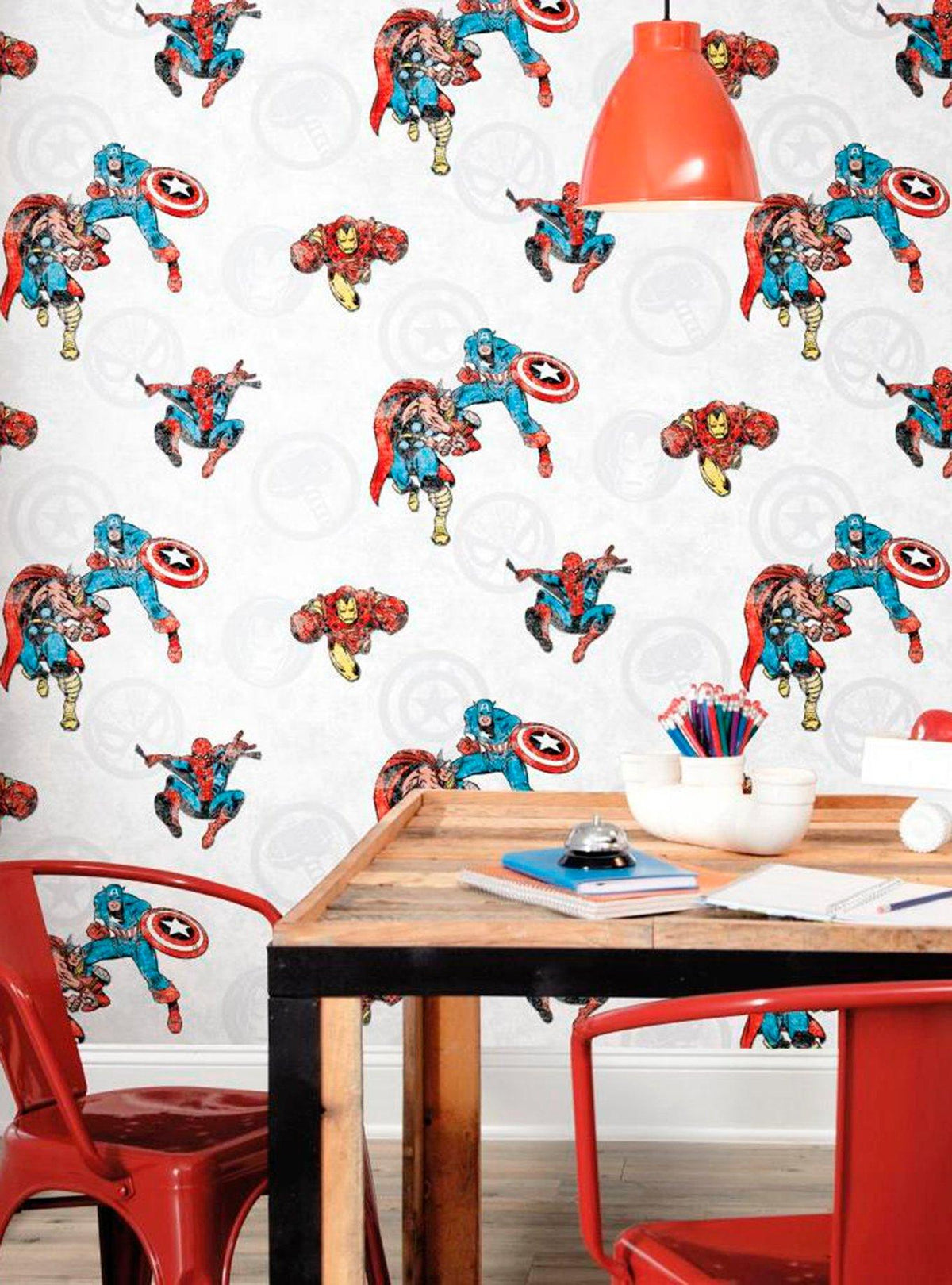 Papel mural autoadhesivo Marvel Avengers