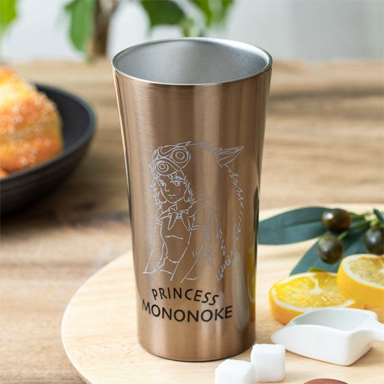 Vaso de acero inoxidable La princesa Mononoke 400 ml