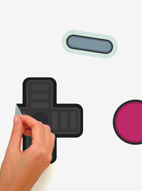 Adhesivo borrable gigante Nintendo Game Boy