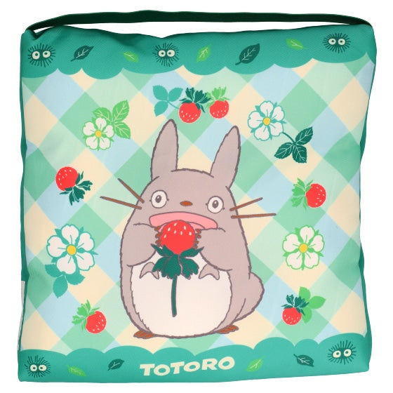Cojín escolar My Neighbor Totoro: rodeado de frutillas