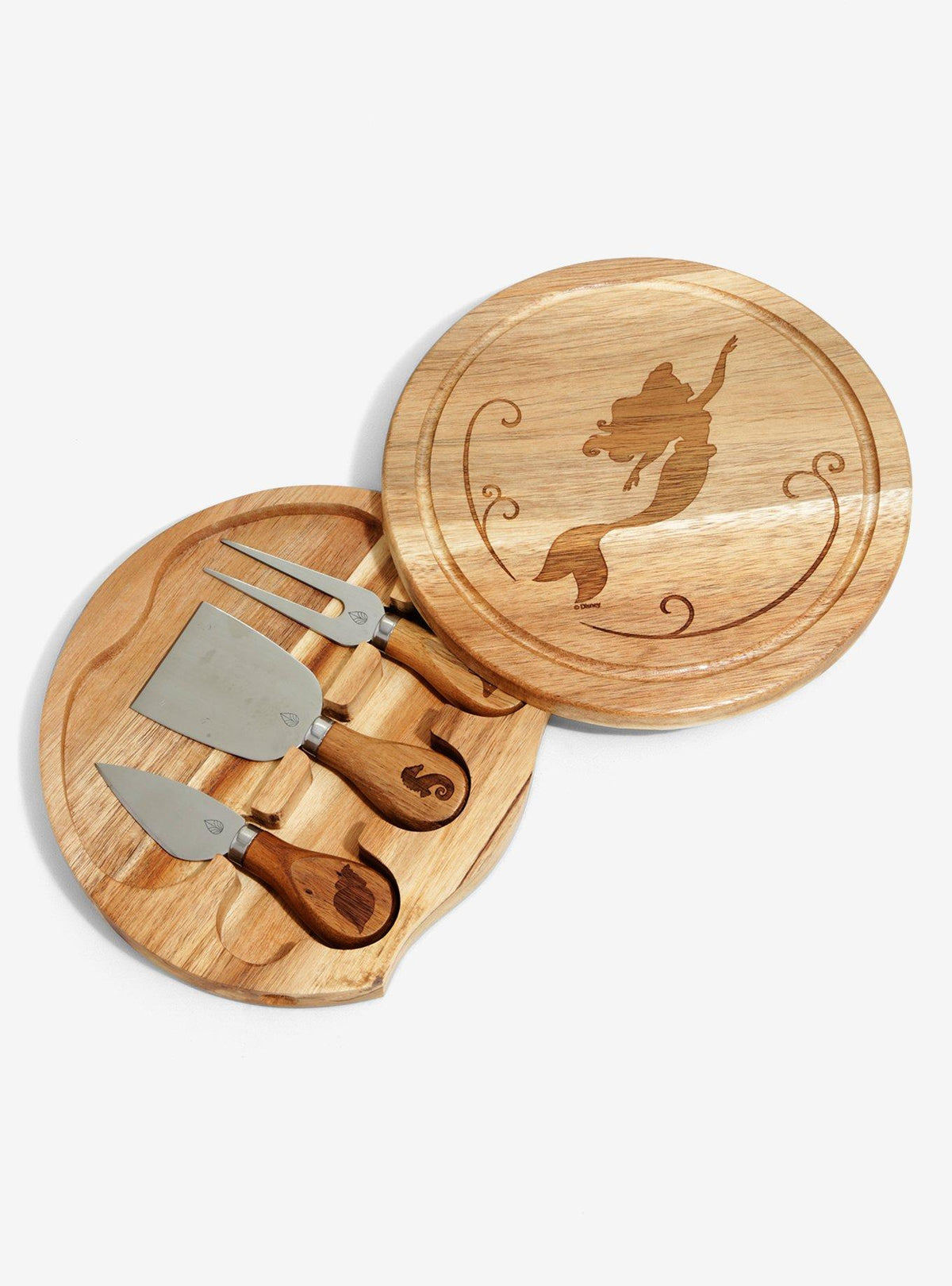 Disney The Little Mermaid: Tabla para Quesos y Utensilios