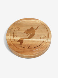 Disney The Little Mermaid: Tabla para Quesos y Utensilios