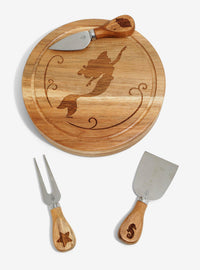 Disney The Little Mermaid: Tabla para Quesos y Utensilios