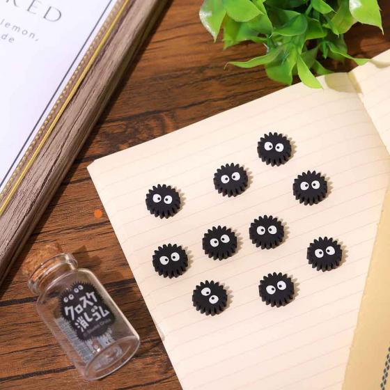 Gomas de borrar Kuro-suke de My Neighbor Totoro