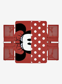 Mesa plegable con asientos de Minnie Mouse