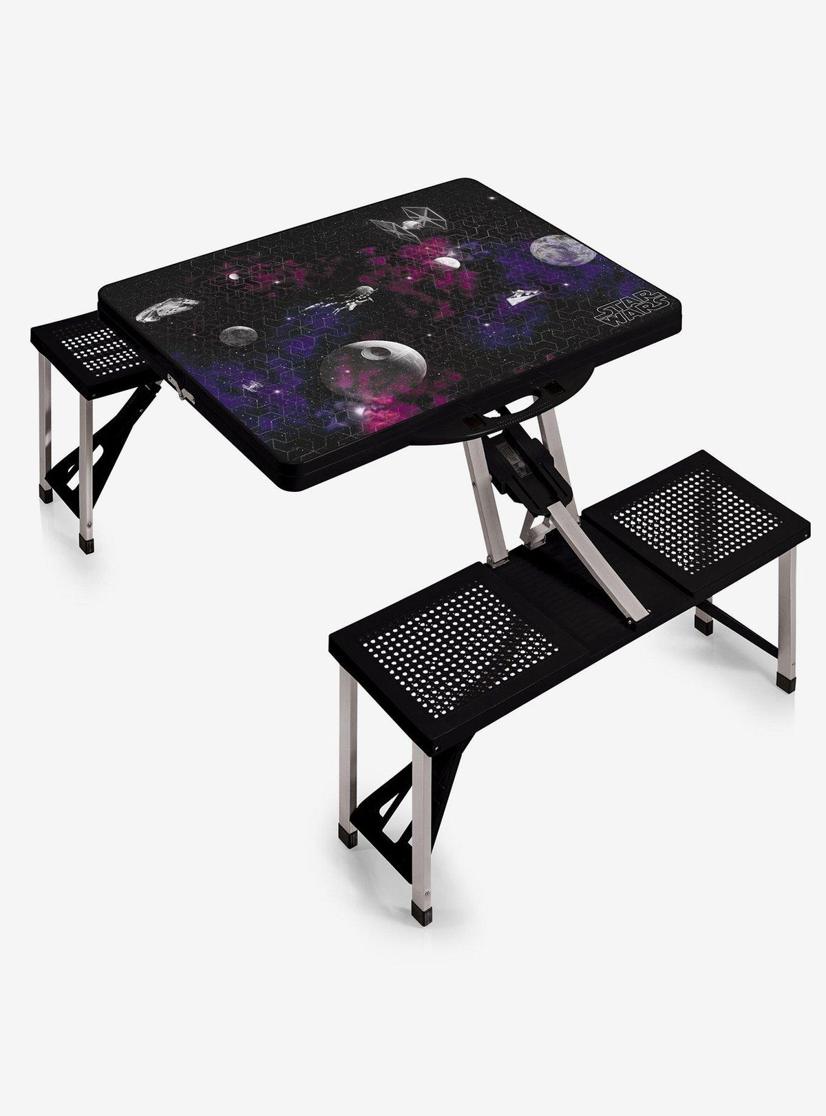 Mesa plegable Star Wars Estrella de la Muerte con asientos