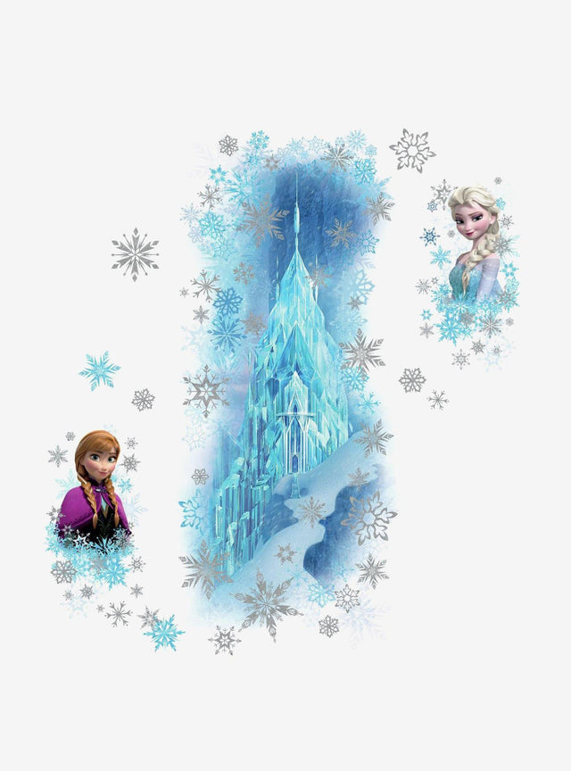 Calcomanías murales Disney Frozen: Elsa, Anna y Palacio de Hielo