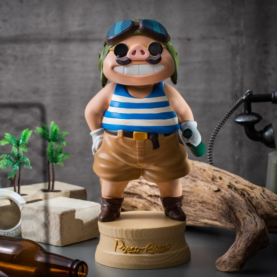 Figura bobblehead Big Porco Rosso de vacaciones