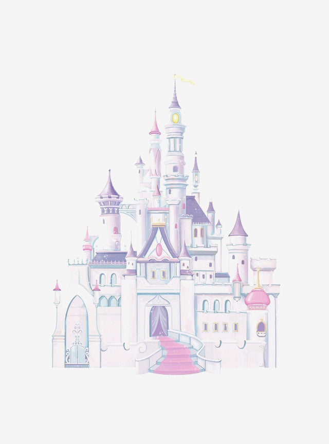Adhesivo mural gigante Castillo de las Princesas Disney