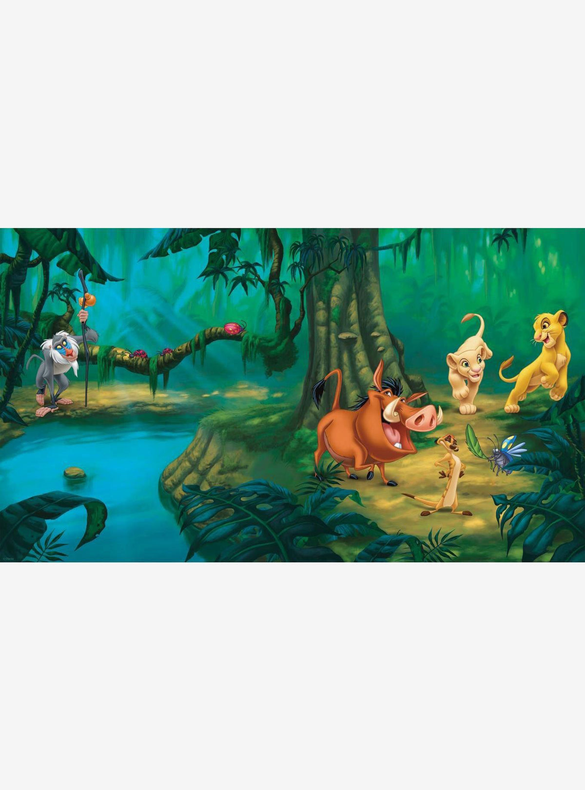 Mural prepastado para moldura Disney The Lion King