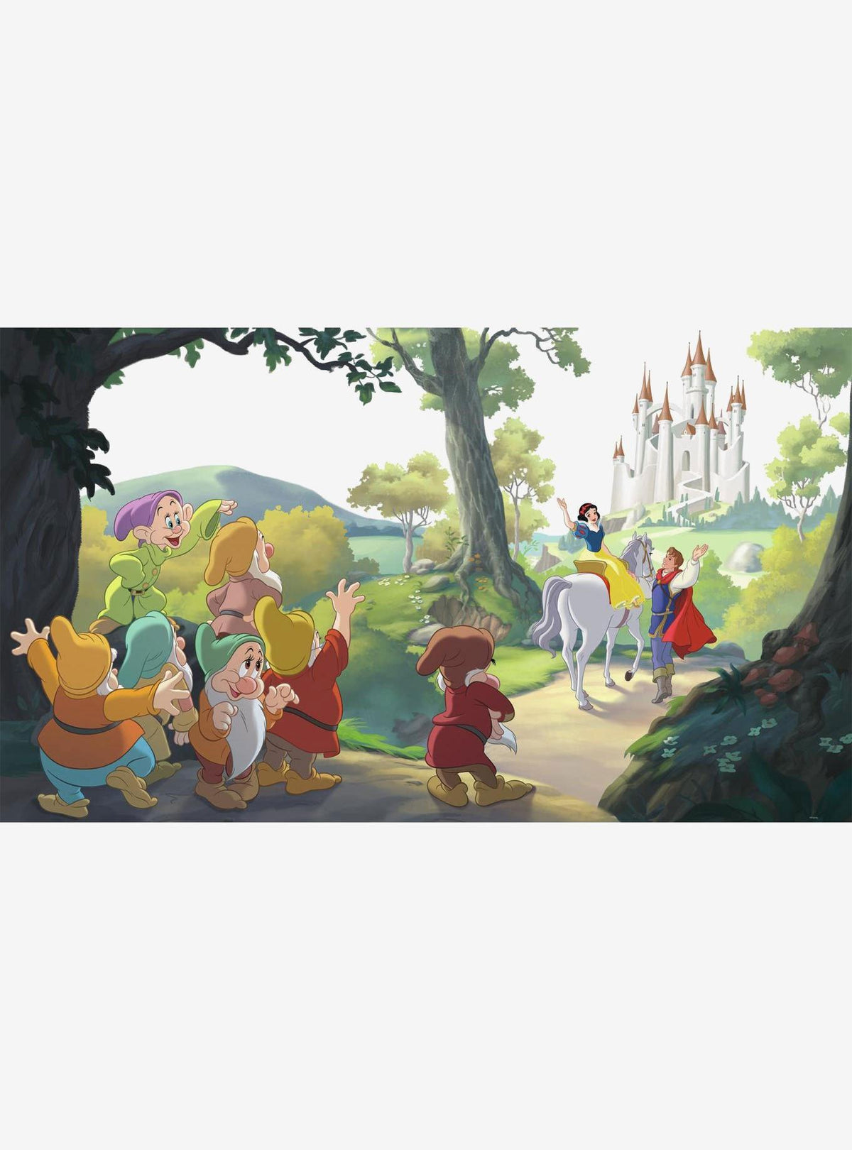 Mural preencolado Snow White: Happily Ever After