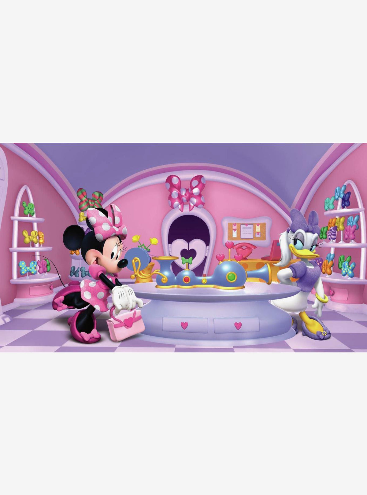 Mural Disney Minnie Fashionista