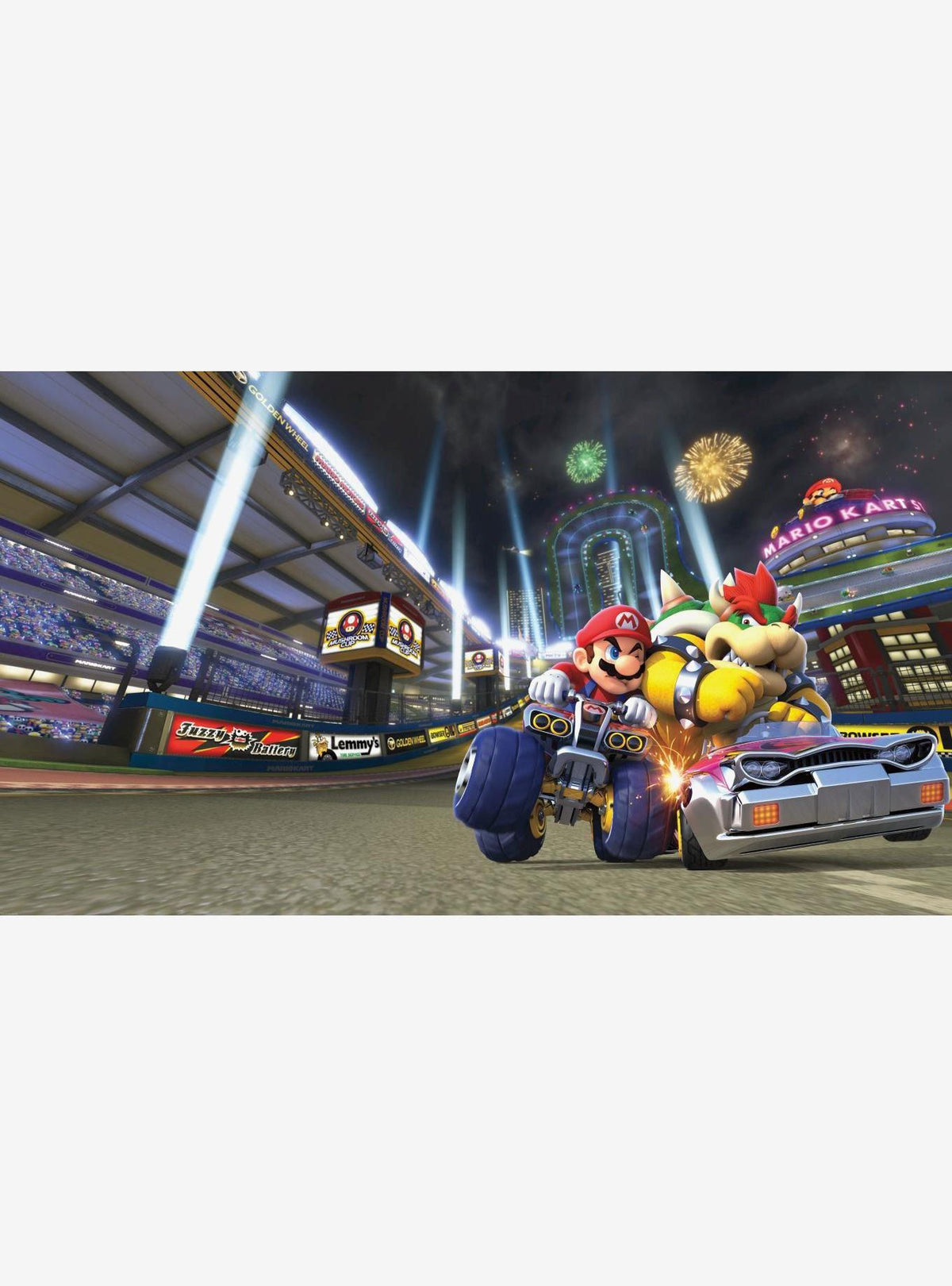 Mural preencolado Mario Kart 8