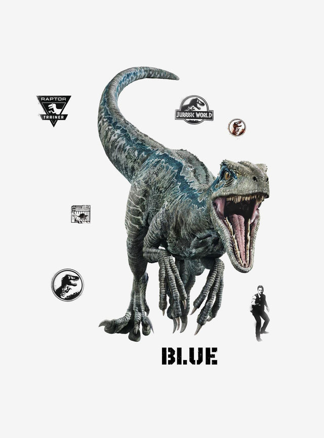 Adhesivo mural gigante de Blue | Jurassic World 2