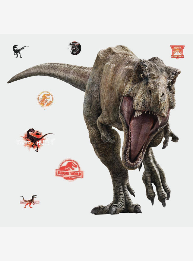 Jurassic World 2: Adhesivo mural gigante del T-Rex