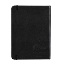 Cuaderno Hogwarts con emblema en relieve