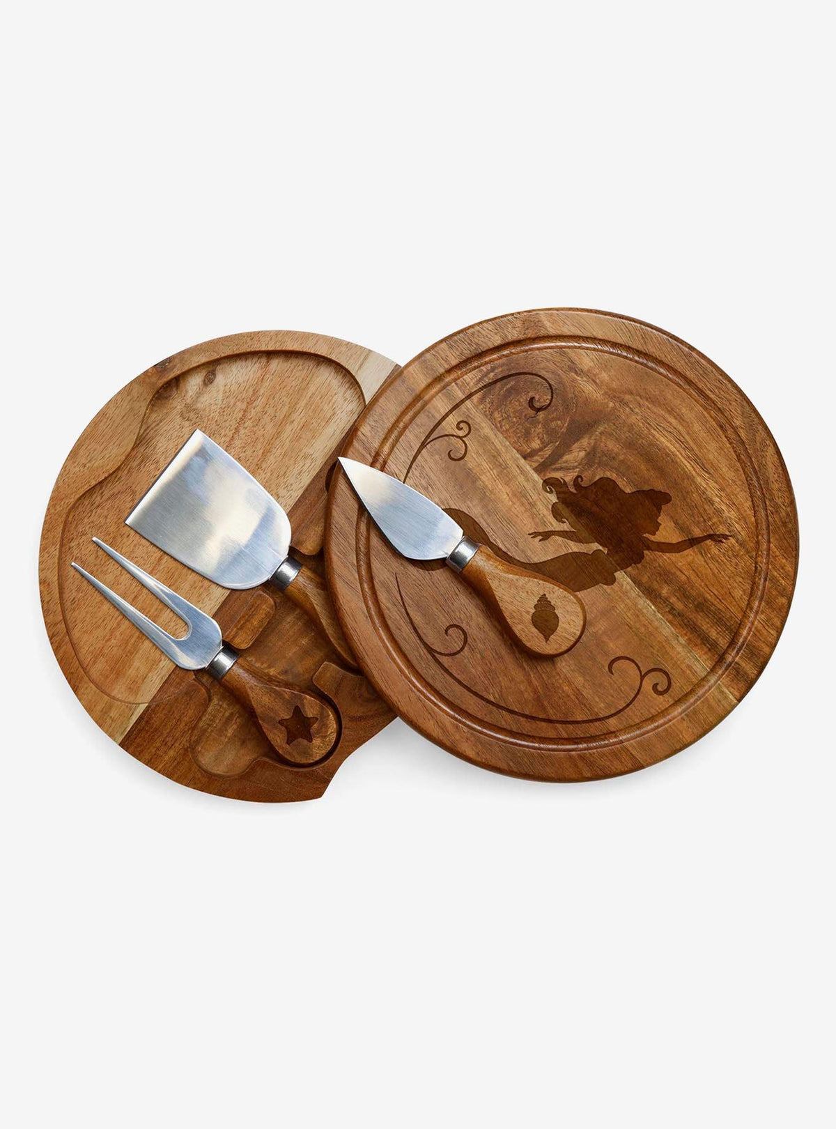 Tabla para quesos y utensilios La Sirenita Disney