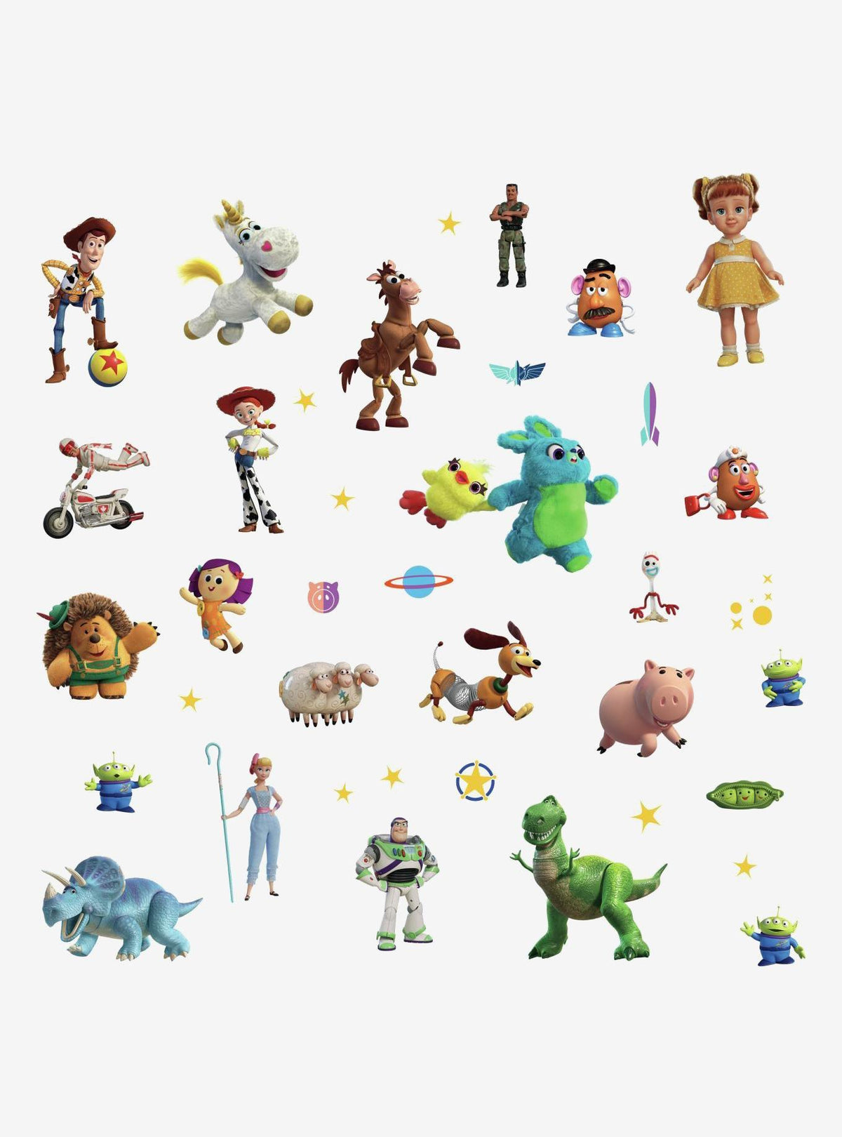 Calcomanías adhesivas de Toy Story 4 para muro