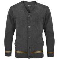 Cárdigan escolar Hufflepuff con cuello en V