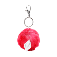 Llavero Pygmy Puff Rosado