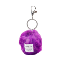 Llavero Pygmy Puff morado