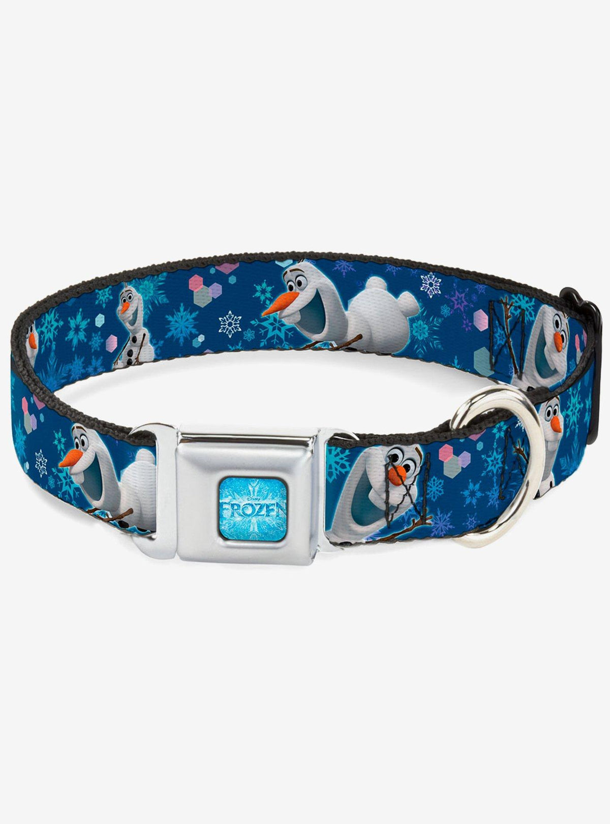 Collar para perro Frozen de Olaf con copos de nieve