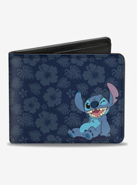Billetera Stitch guiñando un ojo - Disney
