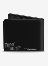Billetera bifold Friday the 13th con máscara de Jason