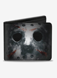 Billetera bifold Friday the 13th con máscara de Jason