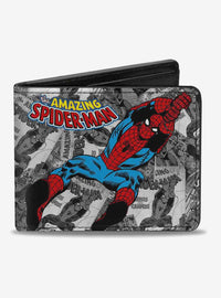 Billetera plegable Spider-Man de Marvel