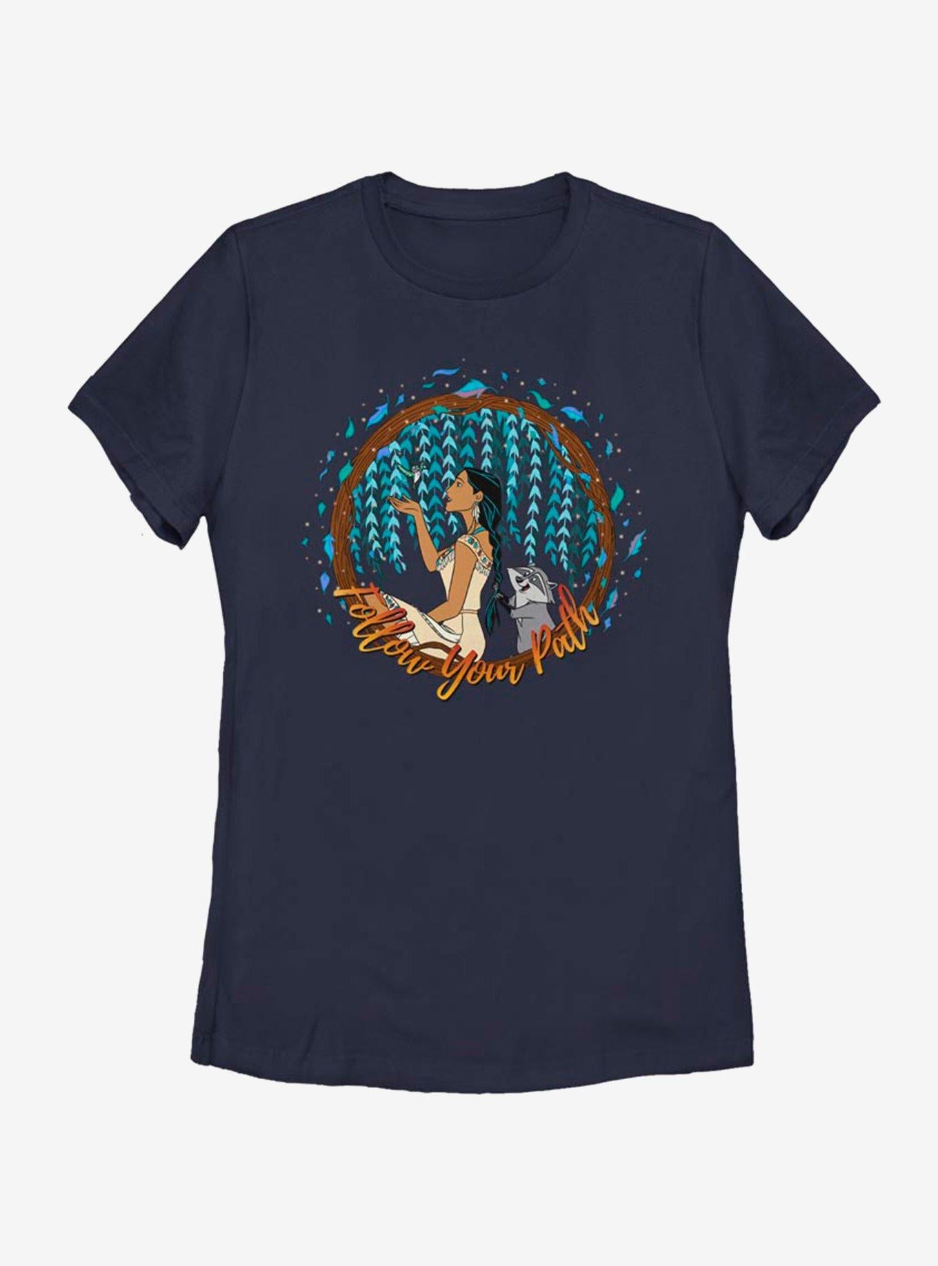 Polera de mujer Disney Pocahontas: Meeko y Pocahontas