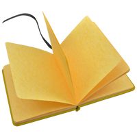 Cuaderno con emblema de Hufflepuff