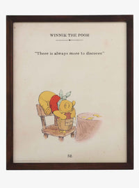 Cuadro decorativo Winnie the Pooh: «Siempre hay más por descubrir»