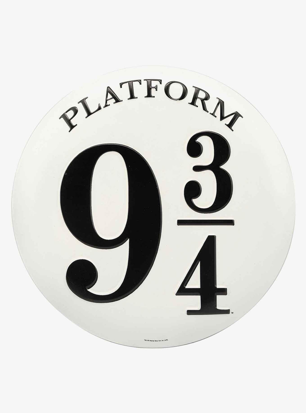 Letrero tipo botón Plataforma 9¾ - Harry Potter
