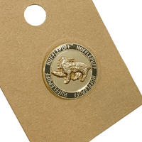 Pin redondo de Hufflepuff