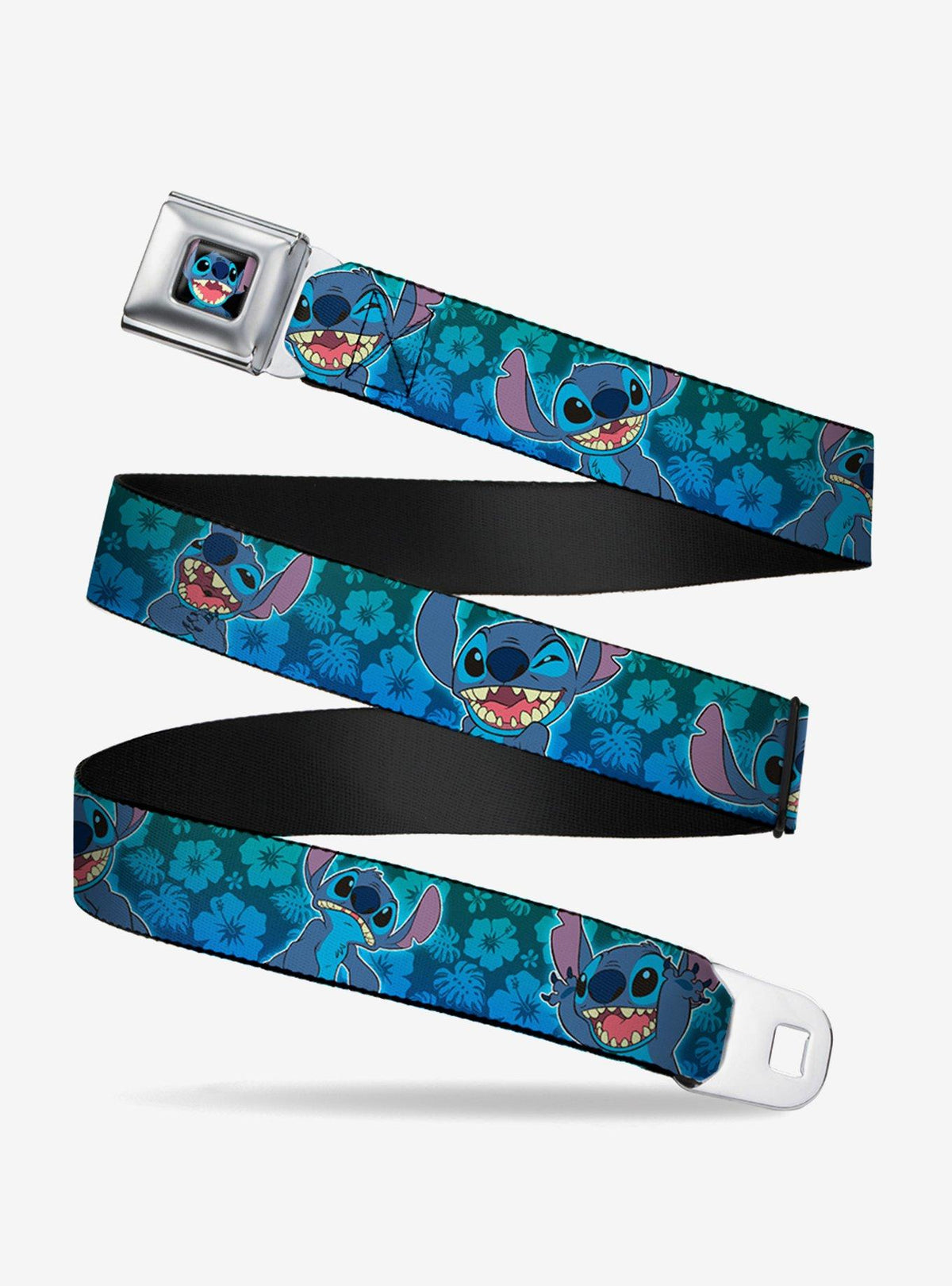 Cinturón infantil Disney Lilo & Stitch con hibiscos