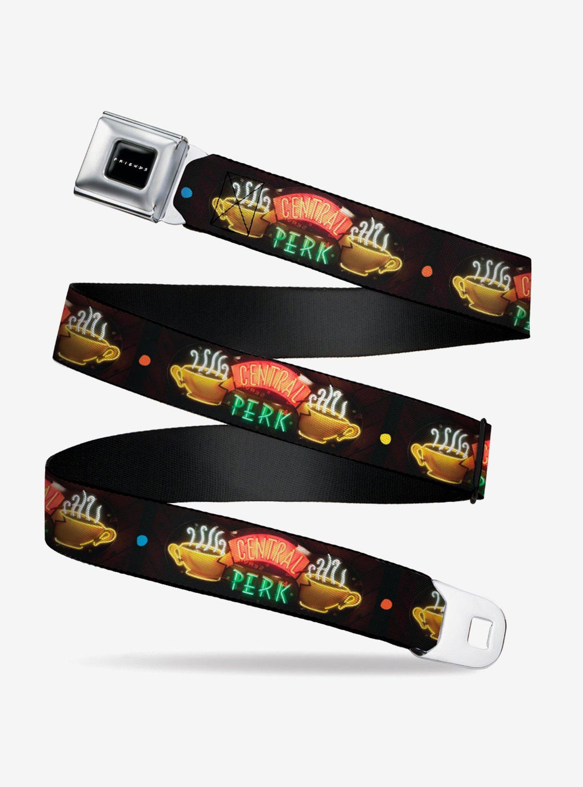 Cinturón juvenil Friends Central Perk con diseño de neón